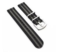 NLNKDTDPAK 22mm 22mm Nylon Sangles NATO Watch Honor Watch GT 42mm 46mm Smartwatch Bands Bandes de courroie Sport Court Bracelet Ajuster for Samsung Galaxy Fit for Huawei(Bond,22mm)