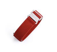 NLNKDTDPAK 60S Armée française NATO Parachute Elastic Nylon Watchband Fit for Seiko Water Fit for Ghost Fit for Tudor Rolex Watch Strap 20mm 22mm Accessoires de montre(RED)