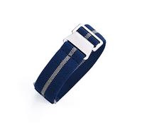 NLNKDTDPAK 60S Armée française NATO Parachute Elastic Nylon Watchband Fit for Seiko Water Fit for Ghost Fit for Tudor Rolex Watch Strap 20mm 22mm Accessoires de montre(KHAKI RED LINE)