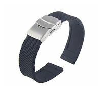 NLNKDTDPAK Bande de montre en caoutchouc de silicone 20mm 22mm de 24mm de bracelet en caoutchouc de rechange Ajustement de remplacement for Samsung Fit for le matériel adapté for Timex Fit for Seiko(2