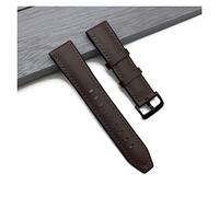 NLNKDTDPAK Bande de montre en cuir Libération rapide Silicone Bricots de 20mm 22mm Fit for Huawei Fit for Samsung Galaxy Fit for Amazfit Watch Accessories(Coffee,20mm)