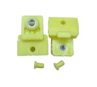 NLNKDTDPAK Base de Support vitre Voiture, 4/2 pièces, adaptée for la Fixation Isuzu, intérieures 43.3x33.4mm, Accessoires Remplacement for Clip Automatique(2 pcs)