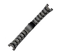 NLNKDTDPAK Bracelet de bracelet bande montre métallique apte Fit For Casio fit for G-Shock GST-W300 GST-400G GST-B100 GST-210 S100D / S110D W110 Bande en acier inoxydable(Schwarz)