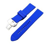 NLNKDTDPAK Bracelet de bracelet boucle en silicone(Blue,18mm)