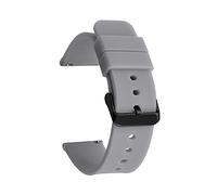 NLNKDTDPAK Bracelet de bracelet Sport Silicone Solt(Grey02,22mm)