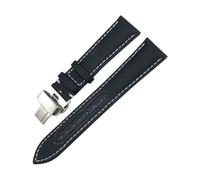 NLNKDTDPAK Bracelet de montre en toile cuir nylon 19 mm 21 20 22 Ajustement for Omega for Seamaster 300 At150 for Planet for Ocean for Tissot for CASIO for IWC for bracelet Longines(White Line 1,19mm)