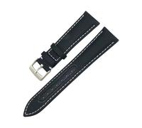 NLNKDTDPAK Bracelet de montre en toile cuir nylon 19 mm 21 20 22 Ajustement for Omega for Seamaster 300 At150 for Planet for Ocean for Tissot for CASIO for IWC for bracelet Longines(White Line,21mm)