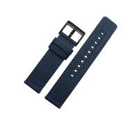 NLNKDTDPAK Bracelet de montre en toile for dégagement rapide 18mm 19mm 20mm 22mm, bracelets de montre en Nylon, Bracelet de remplacement, accessoires de montre(Blue 2,22mm)