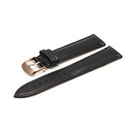 NLNKDTDPAK Bracelet en cuir marron for bracelet or rose 18 mm 20 bracele de montre 22 Dwing Regardez Fitt for Daniel Fit for Wellington Band(Black RG,24mm)