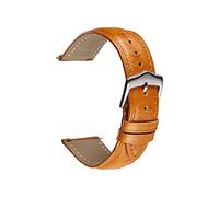 NLNKDTDPAK Bracelet en cuir rétro 18mm 20mm 22mm Fit for Huawei for Samsung Regarder les accessoires de remplacement(4,20mm)