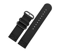 NLNKDTDPAK Bracelet en toile adapté for montres Seven Friday T1 / T2 / M2 / M3 P2b / P3 / Q2, Bracelet en Nylon, accessoires de montre for hommes 26 28mm(Two pieces black bk,26mm)