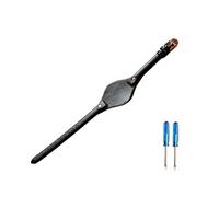 NLNKDTDPAK Bracelets de montre compacts en cuir élastique for femmes, adaptés for Fossil Es3077 Es2830 Es3262 Es3060 Es4176, 8mm(Black-Rose-K1)