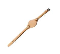 NLNKDTDPAK Bracelets de montre compacts en cuir élastique for femmes, adaptés for Fossil Es3077 Es2830 Es3262 Es3060 Es4176, 8mm(Apricot-Steel-K1)