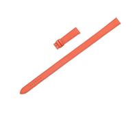 NLNKDTDPAK Ceinture de montre adaptée for Hermes for CAPE COD/Fit for HEURE H Double cercle en cuir 19mm accessoires Bracelet en cuir de peau(Orange 2)