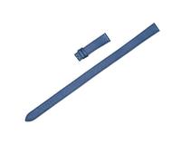 NLNKDTDPAK Ceinture de montre adaptée for Hermes for CAPE COD/Fit for HEURE H Double cercle en cuir 19mm accessoires Bracelet en cuir de peau(Dark blue 2)