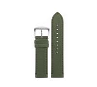 NLNKDTDPAK Convient for Tissot Chrono XL SeriesT116.617A Bracelet en nylon 1853/Fit for montre en toile Mido for accessoires de montre Bracelet for homme 22 mm(Army green sk)