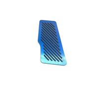 NLNKDTDPAK Couvercle de plaque protection for pédales d'accélérateur et frein for carburant, adapté for la Toyota Camry XV70 2018 2019 2020 2021 2022 2023, accessoires automobiles(Blue Footrest 1pcs)