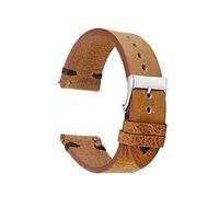 NLNKDTDPAK Cuir Design Special & Classical Watchband 18mm 20mm 22mm Montre Accessoires Sangles de surveillance(Schwarz,18mm)