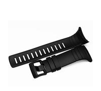 NLNKDTDPAK Drop Résistance Sangle Fit for Suunto Core 35mm Bande de montre durable Bracelet en caoutchouc noir remplacement Accessoires Hommes Femmes