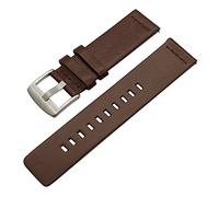 NLNKDTDPAK Gandband 9 / Ambit 3 poignet de sport vertical/Spartan HEURE Bracelet de montre for bracelet for libération rapide FIT for Suunto(Brown Silver,20mm)