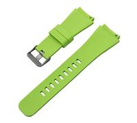 NLNKDTDPAK Libération Rapide Silicone Caoutchouffe de silicone Watchband Fondateur Wander Crewmaster Grant Marshal Explorist Montre Bracelet Bracelet Fit for Fossil Q(Light Green)