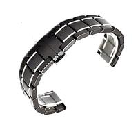 NLNKDTDPAK Mélange en céramique 22mm 22mm Aide en acier for la bande de montre intelligente Huawei GT 2 Montres Bracelet Bracelet Marque Gandband Fit for Samsung S3 S4 Apte for HONNEUR la magie(2,22mm