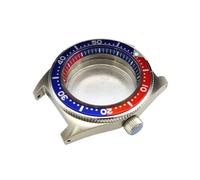 NLNKDTDPAK Montre Homme 40mm Boîtier Résistant for l'eau Cola Bague Saphir Verre Plongée Rouge Bleu Chapitre Convient for Japon NH35 NH36 Automatique(G2)