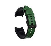 NLNKDTDPAK Sangle de cuir durable Ajuste for Samsung Fit for Galaxy Watch 4 Watch4 40mm / 44mm Classic 42mm Montre4 46mm Bracelet(39 EU,Watch4 Classic 42mm)