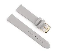 NLNKDTDPAK Women Women Wetband 12mm 14mm 16mm 18mm 20mm 20mm Libération rapide Sangle de Cowhide Watch Bandes-Cuve de rechange(Gray-gold buckle,20mm)