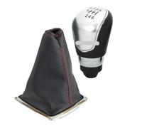 NLNPFGHVZY Bouton Changement Vitesse Pour MK3 MK4 MK7 Galaxy Pommeau De Levier Vitesse 5 6 Vitesses(White 6 Speed)