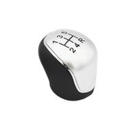 NLNPFGHVZY Bouton Changement Vitesse Pour Pour Focus Mk3 2011-2018 Pommeau De Levier Vitesse MT 56 Vitesses(5 Speed Silver)