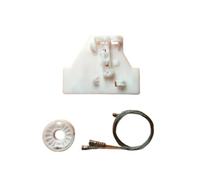 NLNPFGHVZY Monte-Glace Manuel Pour A4 B6/B7 2000-2008 1 KIT De Réparation Lève-vitre Arrière Gauche Et Droit Arrière Gauche À Câble(L)