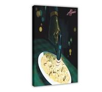 NLOVRY Poster d'album de musique Freddie Gibbs & The Alchemist - Alfredo - Impression sur toile pour décoration de chambre à coucher, bureau, chambre, cadeau (20 x 30 cm)