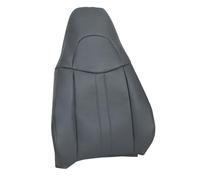 NLQR Housse de siège arrière inclinée côté conducteur ou passager en cuir gris foncé compatible avec Chevy Express GMC Savana 1500 2500 3500 2003 2004 2005 2006 2007 2008 2009 2010 2011 2012 2013 42 FR