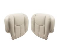 NLQR Housse de siège de rechange côté conducteur et passager - Brun clair - Compatible avec Chevy GMC Tahoe Yukon Suburban Sierra 2003 2004 2005 2006