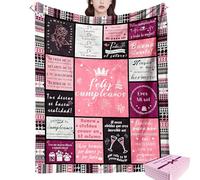 NlsqEU Cadeau Personnalisé Femme, Cadeau Anniversaire Fille, Cadeau Fille avec Coffret Cadeau, Plaide Personnalisée, Cadeau Soeur, Cadeaux Personnalisés, pour Femme, Amies, Sœurs(Espagnol)