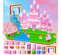 NlsqEU Construction Magnetique Enfant, 120 Pièces Blocs Magnétiques, Cube Magnétique Bloc de Construction Magnétique Jeux de Construction Magnétique Licorne Cadeaux pour Filles 4 5 6 7 8 9