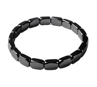 Nlsqw Bracelet en hématite pour homme, bracelet en hématite, regagnez votre confiance et votre motivation, soyez concentré, prêt à tout affronter, cadeau pour papa, mari, petit ami