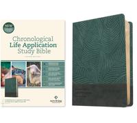 Nlt Chronological Life Application Study Bible, Second Edition (Leatherlike, Palm Forest Teal)