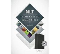 Nlt Illustrated Study Bible Tutone Black/Onyx, Indexed