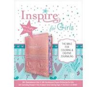 NLT Inspire Bible for Girls LeatherLike Pink by Carolyn Larsen Carolyn Larsen (Auteur)