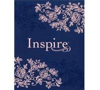 NLT Inspire Bible Hardcover LeatherLike Navy by Edited by Tyndale Edited by Tyndale (Auteur)