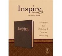 NLT Inspire Catholic Bible LeatherLike Dark Brown by Edited by Tyndale Edited by Tyndale (Auteur)