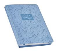 NLT New Testament with Psalms Keepsake Holy Bible for Baby Boys, New Living Translation, Blue