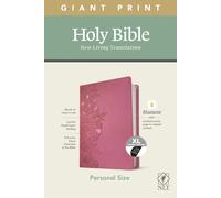 Nlt Personal Size Giant Print Bible, Filament Enabled Edition (Red Letter, Leatherlike, Peony Pink, Indexed)