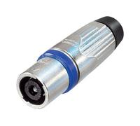 Neutrik Connecteur SpeakON NLT4MXX argent/bleu 1 pièce