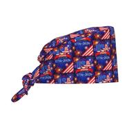 NLWQEKV Casquette de Travail du Drapeau du Semi-quincentenaire « Nous, Le Peuple » (250 Ans)