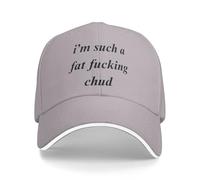 NLWQEKV Je suis Un Gros Connard de chud. Casquette de Baseball Auto-dépréciative.