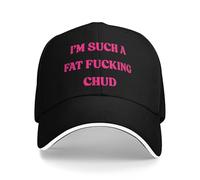 NLWQEKV Je suis Un Gros Connard de chud. Casquette de Baseball Auto-dépréciative.