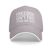 NLWQEKV La liberté a Un Prix. Casquette Unisexe « J'Ai payé ma Dette ».
